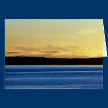 Sunset over Bainbridge Island cards by MSalone Sunset over Bainbridge Island cards