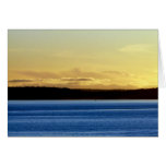 Sunset over Bainbridge Island Greeting Card