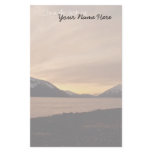 Sunset Over Cannery Bay; Customizable Custom Stationery