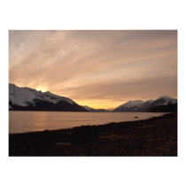 Sunset Over Cannery Bay Photographic Print