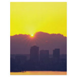 Sunset Over City Custom Flyer