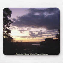 Sunset Over General Butler St Park in Kentucky mousepads by allthingsnatural Sunset Over General Butler St Park in Kentucky mousepads