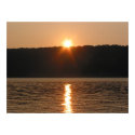 Sunset over Green Pond posters