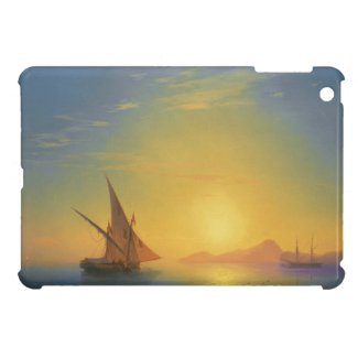Sunset over Ischia Ivan Aivazovsky seascape waters Case For The iPad Mini