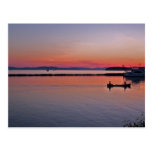 Sunset over Lake Champlain Postcard