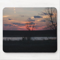 Sunset Over Lake Kakusha mousepads by Benann99 Sunset Over Lake Kakusha mousepads