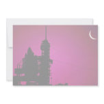 Sunset over launch pad with shuttle, Kennedy Space Custom Invitations