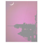 Sunset over launch pad with shuttle, Kennedy Space Letterhead Template