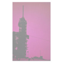 Sunset over launch pad with shuttle, Kennedy Space Stationery