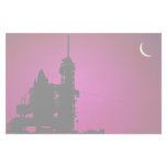 Sunset over launch pad with shuttle, Kennedy Space Personalized Stationery
