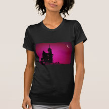 Sunset over launch pad with shuttle, Kennedy Space Shirts