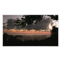 Sunset over Manuel Antonio, Costa Rica Art Photo