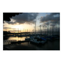 Sunset Over Pearl Harbor Marina posters