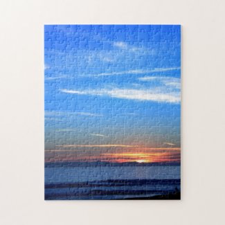 Sunset Over Santa Cruz Island puzzle