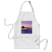 Sunset over sea aprons