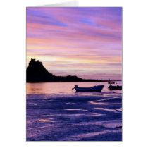 Sunset over sea cards