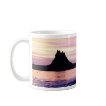 Sunset over sea mugs
