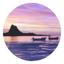 Sunset over sea stickers