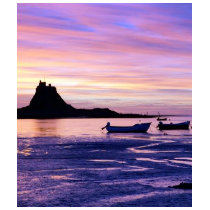 Sunset over sea t-shirts
