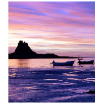 Sunset over sea t-shirts