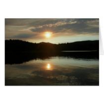 Sunset over Spring Valley Reservoir cards