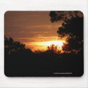 Sunset Over the Farm mousepad