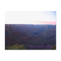 Sunset over the Grand Canyon postcards by KROPWD Sunset over the Grand Canyon postcards