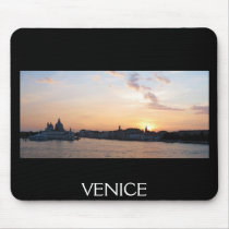 Sunset Over the Lagoon, Venice mousepads by gothicarts Sunset Over the Lagoon, Venice mousepads