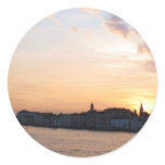 Sunset Over   the Lagoon, Venice Sticker