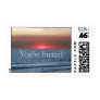 Sunset Over the Ocean Customize Postage