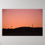 Sunset over the rockies 3 print