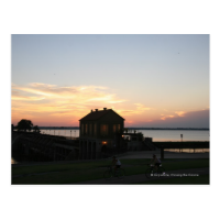 Sunset Overholser Post Card