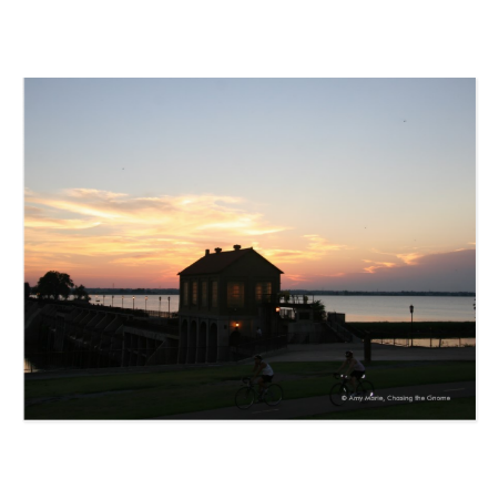 Sunset Overholser Post Card