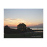 Sunset Overholser Post Card