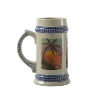 Sunset Palm by Wendy C. Allen mugs by eelkat Sunset Palm by Wendy C. Allen mugs