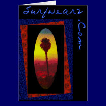 Sunset Palm cards