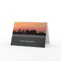 Sunset peace--blank card by BlarneyCards Sunset peace--blank card