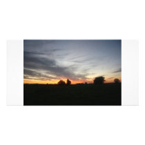 Sunset Photo Card Template