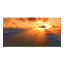 Sunset Photo Card