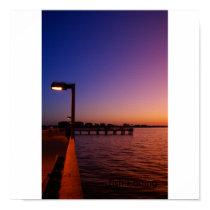 Sunset Pier posters by Debrene Sunset Pier posters