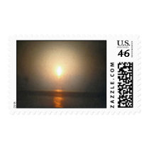 Sunset Pier TTV Postage Stamps