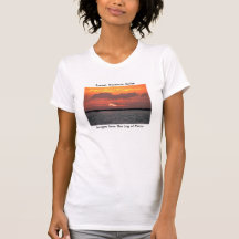 Sunset, Placencia, Belize T Shirts