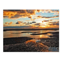 sunset post card
