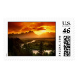 Sunset postage