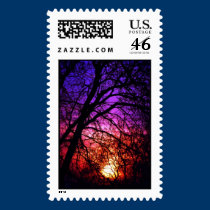 Sunset postage by ninaleighk Sunset postage