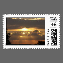 Sunset postage