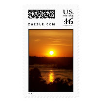 Sunset postage by rfmusique Sunset postage