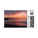 Sunset postage stamps