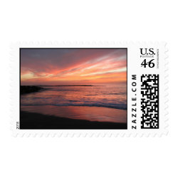 Sunset postage stamps zazzle_stamp
