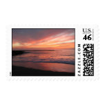 Sunset postage stamps